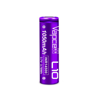 Акумулятор Vapcell L10 14500 1050mAh 3A Li-ion Button Top