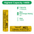 Акумулятор Vapcell M21 14650 3.6V 2100mAh 4A