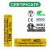 Акумулятор Vapcell M21 14650 3.6V 2100mAh 4A
