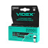 Акумулятор VIDEX Li-ion 18650 3.7V 2200mAh (18×70мм) із захистом – надійний перезаряджуваний елемент живлення для ліхтарів, електроніки та акумуляторних збірок
