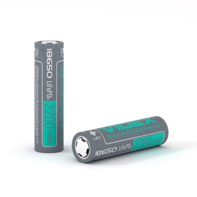 Акумулятор VIDEX LiFePO4 18650 3.2V 2200mAh (18×65мм) – надійний перезаряджуваний елемент живлення з довгим ресурсом для ліхтарів, електроніки та акумуляторних збірок Акумулятор VIDEX LiFePO4 18650 3.2V 2200mAh (18×65мм) – надійний перезаряджуваний елемент живлення з довгим ресурсом для ліхтарів, електроніки та акумуляторних збірок