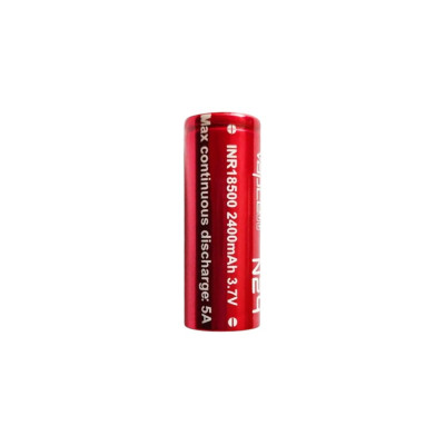 Акумулятор Vapcell Li-ion 18500 3.7V 2400mAh 5A INR18500-N24, розмір 18×50 мм Акумулятор Vapcell Li-ion 18500 3.7V 2400mAh 5A INR18500-N24, розмір 18×50 мм