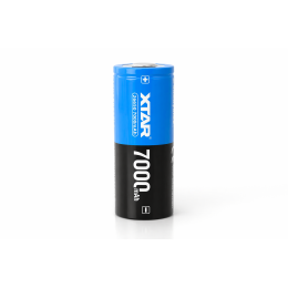 Аккумулятор XTAR 26650 3.6V 7000mAh Li-ion защищенный 10A (26×65 мм) – высокая емкость для фонарей и техники Аккумулятор XTAR 26650 3.6V 7000mAh Li-ion защищенный 10A (26×65 мм) – высокая емкость для фонарей и техники