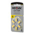 Батарейки Rayovac Extra ZA10 / PR70 1.45V Zinc Air, 6 шт (5.74×3.45 мм) - для слухових апаратів