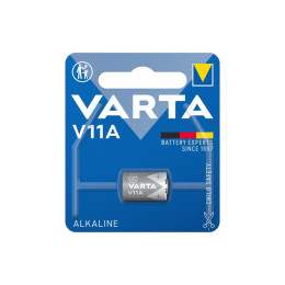 Батарейка VARTA V11A / LR11 Alkaline 6V 38mAh D10.3×H16 мм (1 шт) – лужна батарейка для брелоків, сигналізацій, електроніки