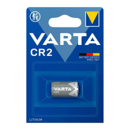 Батарейка Varta Cell CR2 Lithium 3V 800mAh D15.6×27мм, 1шт – літієвий елемент живлення для фотоапаратів, ліхтарів та приладів