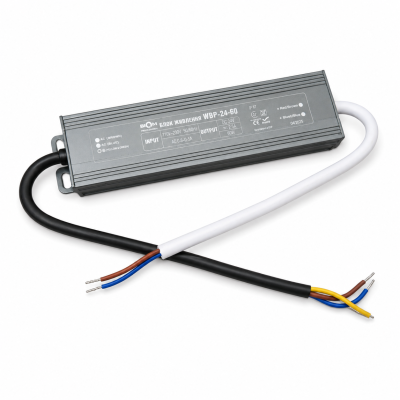 Герметичний блок живлення BIOM WBP-24-60 60W 24V 2.5A IP67 Герметичний блок живлення BIOM WBP-24-60 60W 24V 2.5A IP67
