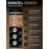 Батарейка Duracell CR2025 3V літієва, 5 шт – таблетка Lithium Coin для ваг, ключів, пультів та електроніки Батарейка Duracell CR2025 3V літієва, 5 шт – таблетка Lithium Coin для ваг, ключів, пультів та електроніки