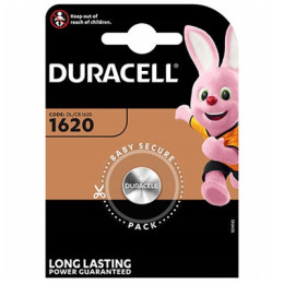 Батарейка Duracell CR1620 / DL1620 3V Lithium 75mAh, 1 шт (16×2 мм) - для годинників, пультів і автоключів Батарейка Duracell CR1620 / DL1620 3V Lithium 75mAh, 1 шт (16×2 мм) - для годинників, пультів і автоключів