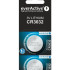 Батарейки everActive CR3032 3V 580mAh, 4 шт (30×3.2 мм)