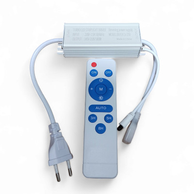 Адаптер-димер AVT №17 220V 500W IP65 з IR-пультом для LED-стрічки