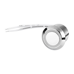 Сенсорна кнопка-димер BIOM TB-07-D-5A DC12V 5A 60W, врізна, білий індикатор, IP20, Ø23×20 мм
