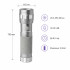 Ультрафіолетовий ліхтарик VARTA UV Light 395–400 нм, 14 UV LED, 3×AAA Ультрафіолетовий ліхтарик VARTA UV Light 395–400 нм, 14 UV LED, 3×AAA