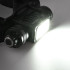 Налобный аккумуляторный фонарь VIDEX VLF-H066A 2000Lm, 18650, USB-C, 5000K – светодиодный фонарь с фокусировкой Spot/Flood для работы и туризма