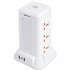Мережевий фільтр Yiwu TOWER HP-5-7MF на 9 розеток Мережевий фільтр Yiwu TOWER HP-5-7MF на 9 розеток