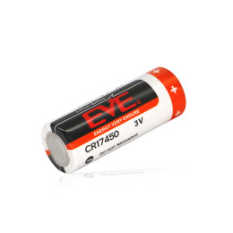 Батарейка EVE CR17450 3V 2400mAh Li-MnO₂ (17×45 мм) - для лічильників, датчиків і сигналізацій Батарейка EVE CR17450 3V 2400mAh Li-MnO₂ (17×45 мм) - для лічильників, датчиків і сигналізацій