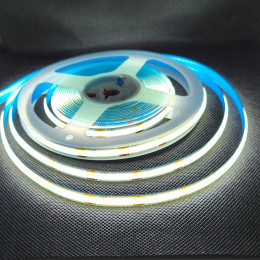 Світлодіодна COB стрічка MTK electro Ultra 12V 9W/м 320 LED/м 1000Lm/м 6000-6500K IP20, 8 мм, 5 м Світлодіодна COB стрічка MTK electro Ultra 12V 9W/м 320 LED/м 1000Lm/м 6000-6500K IP20, 8 мм, 5 м