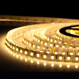 Світлодіодна стрічка OEM ST-12-2835-120-WW-20-V2 12V 9W/м 120 LED/м 3000K IP20 8 мм, 5 м