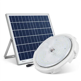 Сонячний LED-світильник Yiwu HP-5-67, 330 LED, панель 12 Вт, 10 А·год, PIR, IP65 Сонячний LED-світильник Yiwu HP-5-67, 330 LED, панель 12 Вт, 10 А·год, PIR, IP65