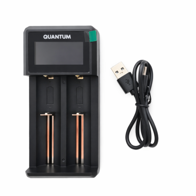 Універсальний зарядний пристрій Quantum QM-BC4120 Type-C на 2 слоти
