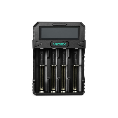Зарядное устройство VIDEX VCH-L400 на 4 слота для Li-ion Зарядное устройство VIDEX VCH-L400 на 4 слота для Li-ion