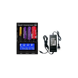 Зарядний пристрій Vapcell S4 Plus V3.0 на 4 канали, 3A/канал, 12A, Li-ion/Ni-MH, LCD, тест Зарядний пристрій Vapcell S4 Plus V3.0 на 4 канали, 3A/канал, 12A, Li-ion/Ni-MH, LCD, тест