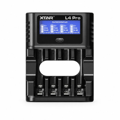 Зарядний пристрій XTAR L4 Pro на 4 слоти USB-C
