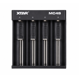 Зарядний пристрій XTAR MC4S Type-C для Li-ion та Ni-MH акумуляторів, 4 незалежні слоти, струм до 1A Зарядний пристрій XTAR MC4S Type-C для Li-ion та Ni-MH акумуляторів, 4 незалежні слоти, струм до 1A