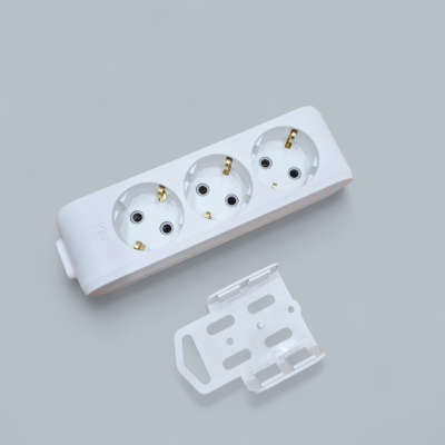 Розетка з заземленням VIKO Multi-Let на 3 гнізда 16А – електрична колодка для подовжувача