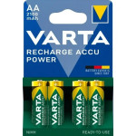 Акумулятори VARTA AA Ni-MH 1.2V 2100mAh – комплект 4 шт у блістері для побутової електроніки