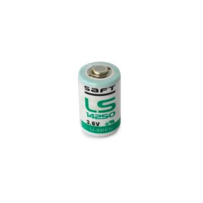Литиевая батарейка SAFT LS14250STD 3.6V 1200mAh 1/2AA Li-SoCl₂ – элемент питания для счётчиков, трекеров, телеметрии