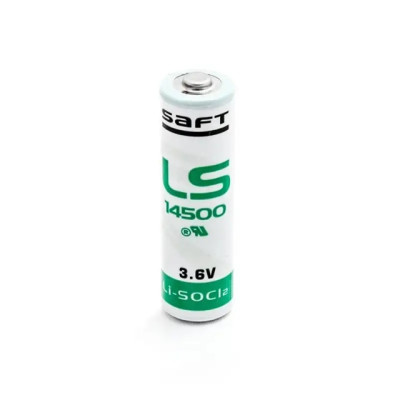Литиевая батарейка SAFT LS14500STD AA 3.6V 2600mAh Li-SoCl₂ – промышленный элемент питания для счётчиков и телеметрии