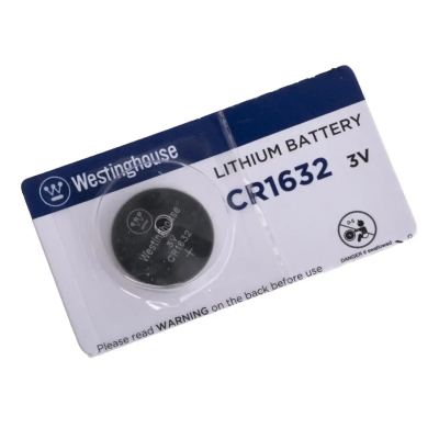 Дисковая батарейка CR1632 3V 130mAh Lithium D16×H3.2 мм Westinghouse – литиевая кнопочная батарейка для ключей, пультов, весов, игрушек Дисковая батарейка CR1632 3V 130mAh Lithium D16×H3.2 мм Westinghouse – литиевая кнопочная батарейка для ключей, пультов, весов, игрушек
