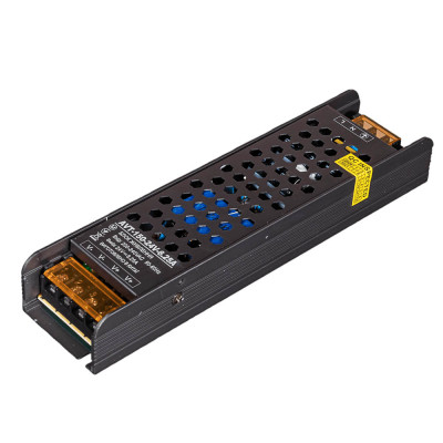 Блок питания 24V 6.25A 150Вт IP20 AVT 195×58×29 мм – перфорированный профессиональный БП для LED освещения