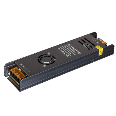 Блок питания 24V 16.67A 400Вт IP20 AVT 245×58×29 мм – импульсный БП с активным охлаждением