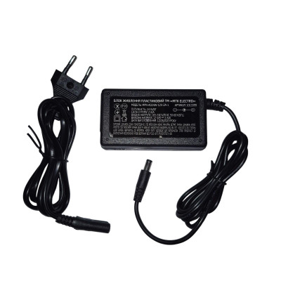 Блок живлення 12V 2A 24W AVT з кабелем живлення і штекером 5.5×2.5 мм, пасивне охолодження, IP20 – адаптер для LED стрічок, камер