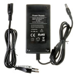 Блок живлення пластиковий 12V 100W 8.3A MPN-AD100W-12V-8.3A-1 зі штекером 5.5×2.5 мм і вилкою 115×58×32 мм AVT – адаптер для LED стрічок і камер